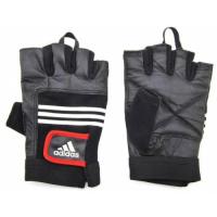 Тяжелоатлетические перчатки (кожа) Leather Lifting Glove S/M ADGB-12124