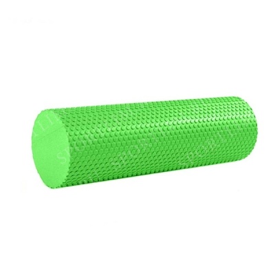 Ролик массажный для йоги (зеленый) 45х15см. B31601-6